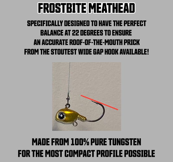Meathead Live Bait Jig - 2 Pack - Pure Tungsten